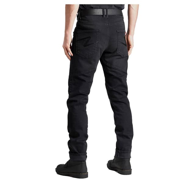 Pando Moto Jeans Boss Dyn 01 Grå 28 / 34 Man