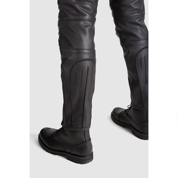 Pando Moto Nahkahousut Katana Slim Musta 30 / 30 Mies