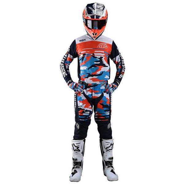 Troy Lee Designs Housut Gp Formula Camo Sininen 30 Mies