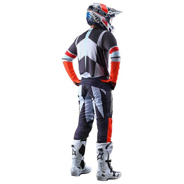 Troy Lee Designs Bukser Gp Air Warped Rød 32 Mand