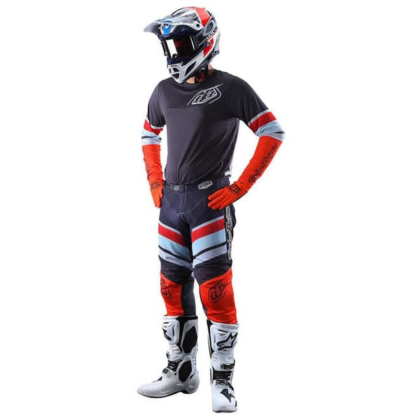 Troy Lee Designs Bukser Gp Air Warped Rød 32 Mand