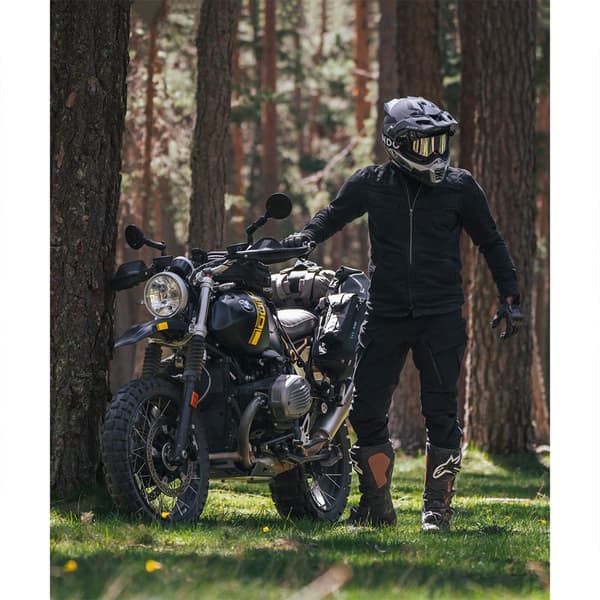 Pando Moto Bukser Triton Wp Grå 36 / 32 Mand