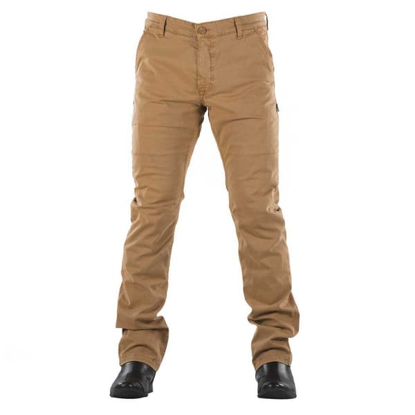 Overlap Chino Lange Bukser Brun 40 Mand