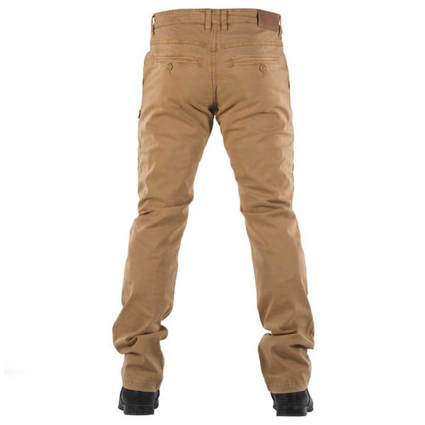 Overlap Chino Lange Bukser Brun 40 Mand