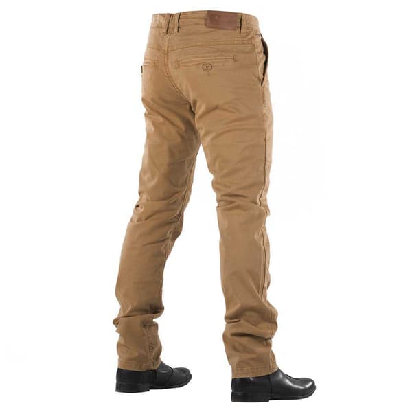 Overlap Chino Lange Bukser Brun 40 Mand