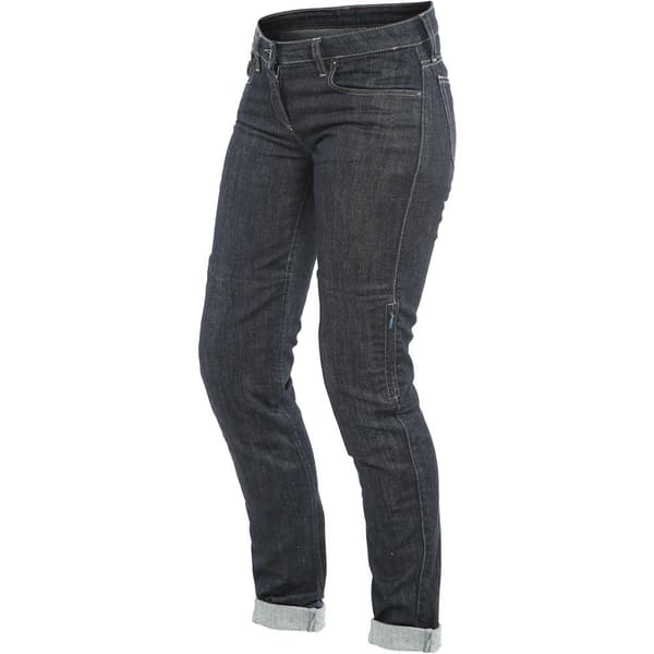 Dainese Outlet Långbyxor Denim Slim Tex Grå 26 Kvinna