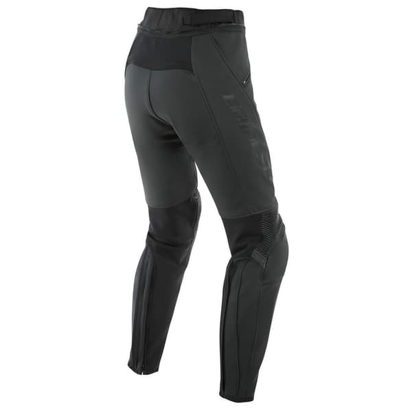 Dainese Lange Bukser Pony 3 Leather Sort 42 Kvinde