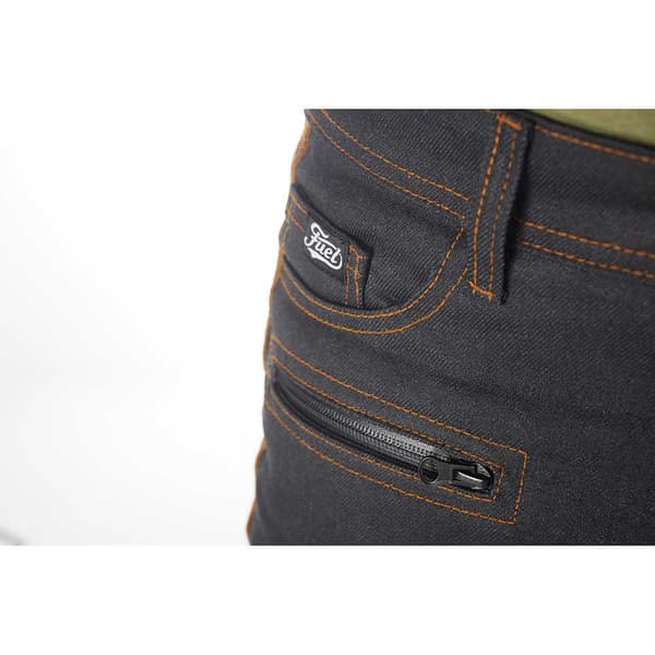 Fuel Motorcycles Bukser Sergeant 2 Waxed Blå 32 Mand