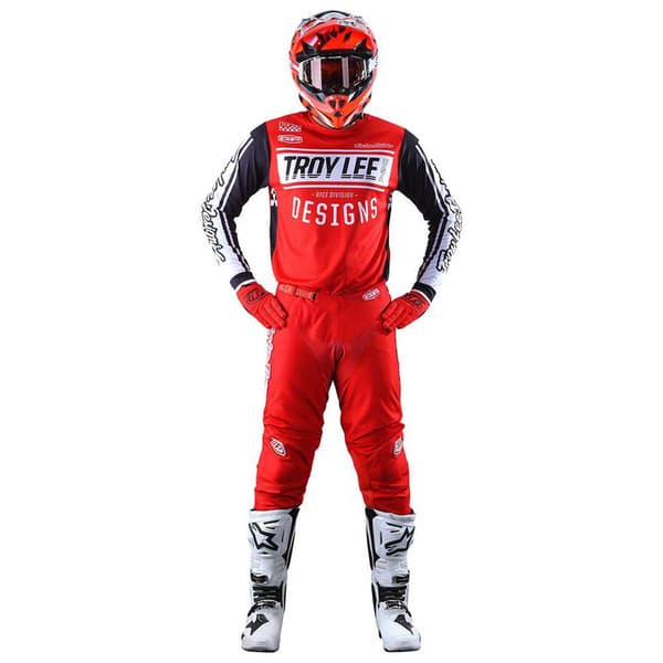 Troy Lee Designs Housut Gp Mono Punainen 32 Mies