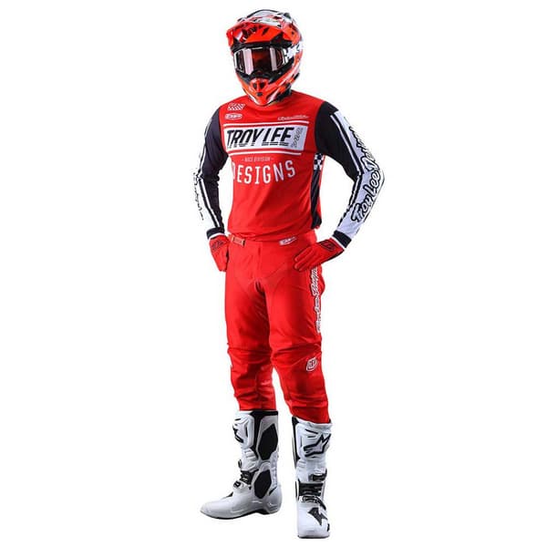 Troy Lee Designs Housut Gp Mono Punainen 32 Mies