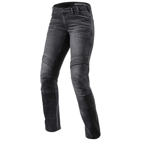 Revit Jeans Moto Tf Sort 30 / 32 Kvinde