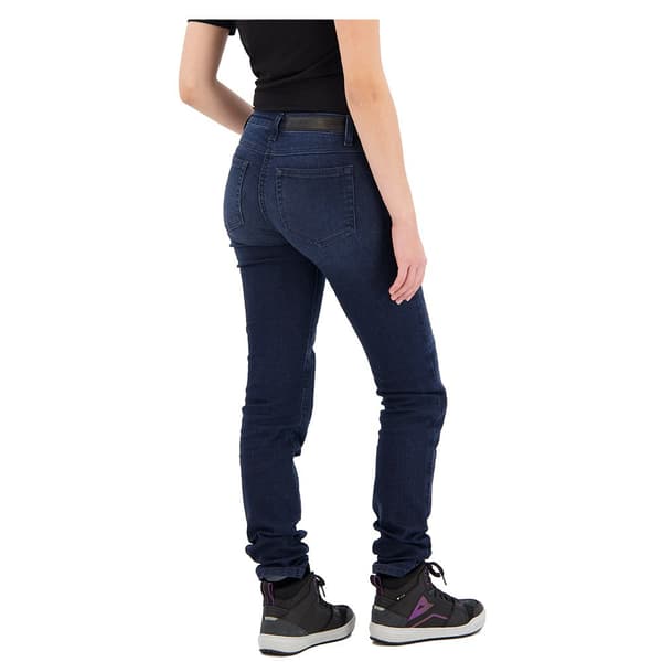 Dainese Outlet Bukser Denim Brushed Skinny Tex Blå 31 Kvinde