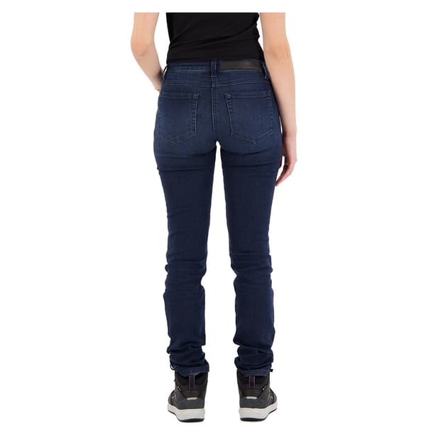 Dainese Outlet Bukser Denim Brushed Skinny Tex Blå 31 Kvinde