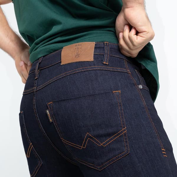 By City Jeans Route Ii Blå L Man