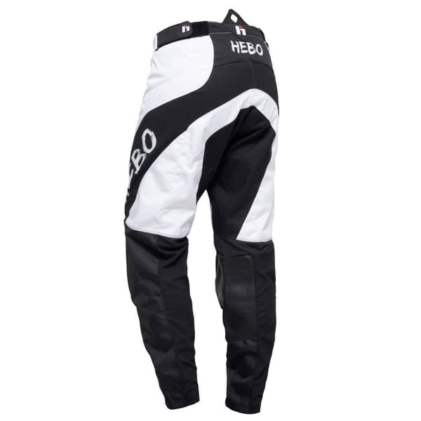 Hebo Byxor Mx Stratos Jail Vit,Svart S Man