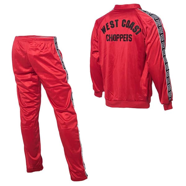 West Coast Choppers Bukser Tracksuit Rød 3XL Mand