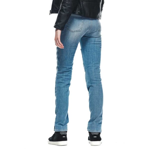 Dainese Outlet Housut Denim Stone Slim Tex Sininen 27 Nainen