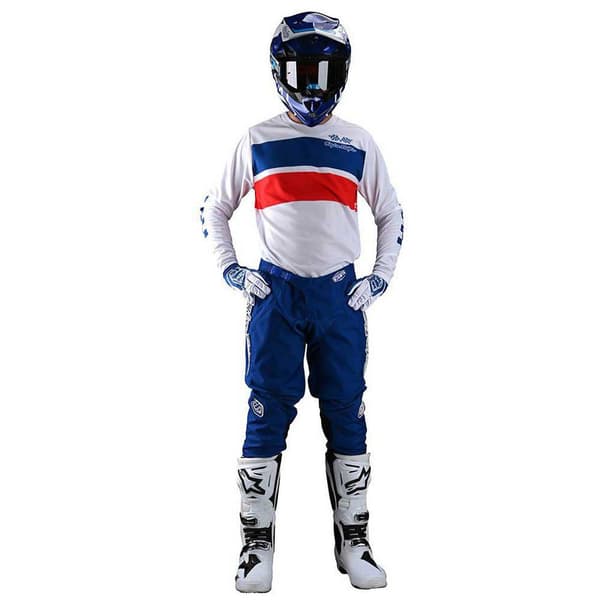 Troy Lee Designs Byxor Gp Mono Blå 34 Man
