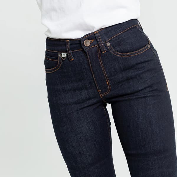 By City Jeans Route Ii Blå 2XS Kvinde