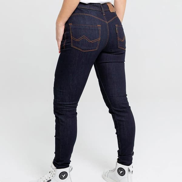 By City Jeans Route Ii Blå 2XS Kvinde