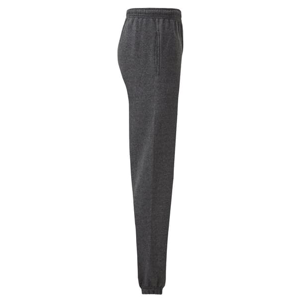 Fruit of the Loom Unisex Adult Classic Heather Elasticated Hem Jogging Bottoms