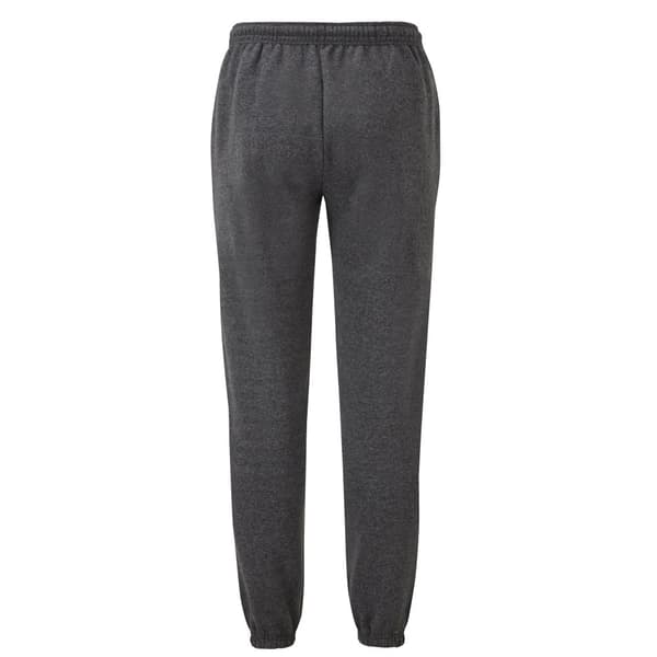 Fruit of the Loom Unisex Adult Classic Heather Elasticated Hem Jogging Bottoms