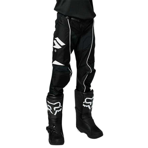 Fox Racing Mx Byxor White Label Rokr  10-12 Years Pojke