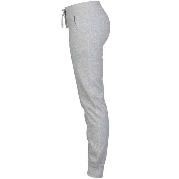 Skinni Fit Womens/Ladies Heather Cuffed Slim Jogging Bottoms