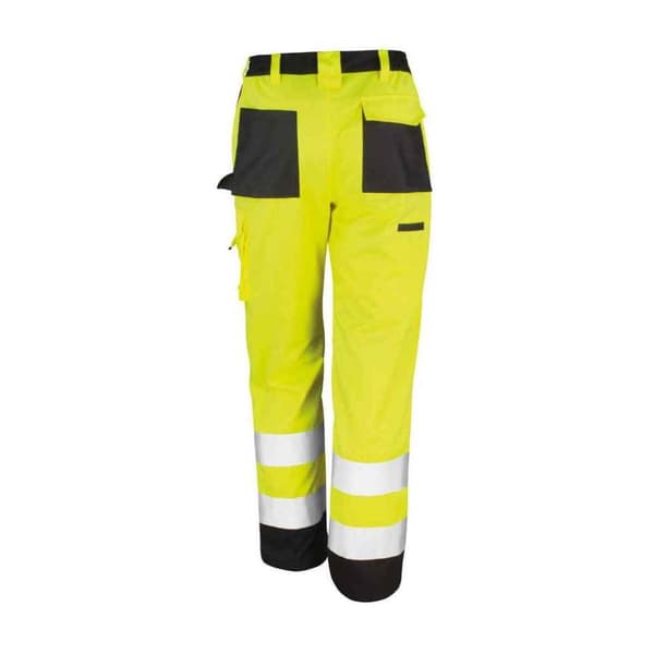 SAFE-GUARD by Result Unisex Cargo-byxa i Hi-Vis-modell för vuxna