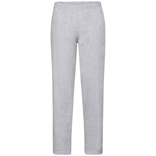 Fruit of the Loom Unisex vuxen Classic Heather Joggingbyxa med öppen fåll