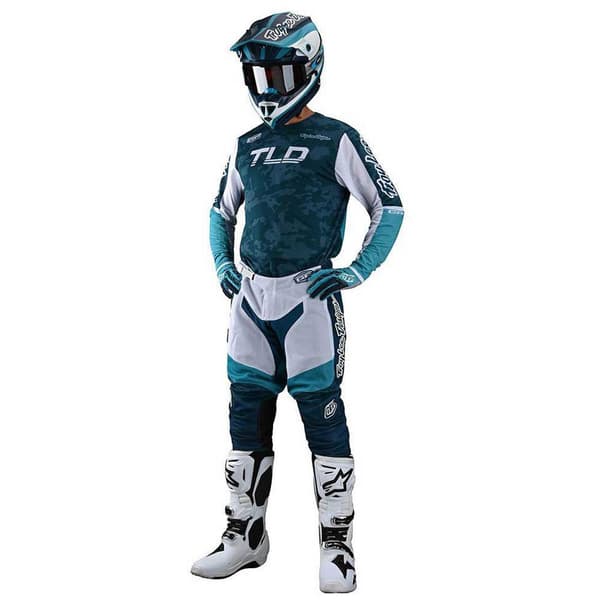 Troy Lee Designs Housut Gp Air Veloce Camo Sininen 34 Mies