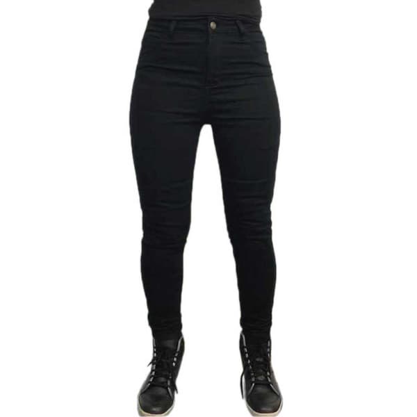 Rst Bukser Jeggings Sort S Kvinde