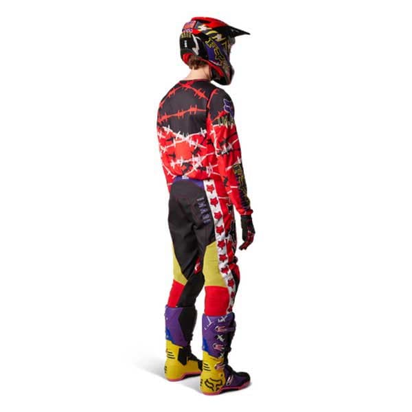 Fox Racing Mx Erikoisversion Housut 180 Barbed Wire Punainen 40 Mies
