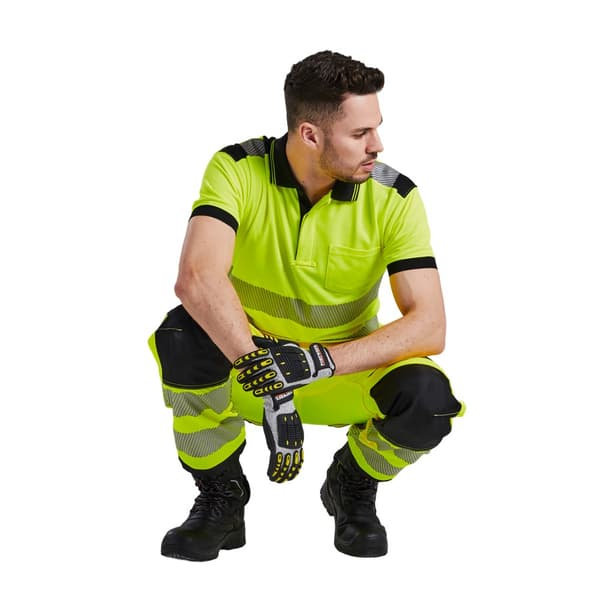 Portwest Unisex Adult Hi-Vis Work Trousers