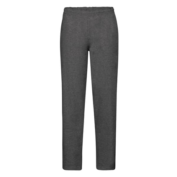 Fruit of the Loom Joggingbyxor - dam/dam Classic Heather med öppen fåll