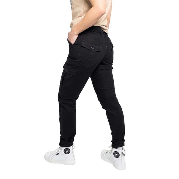 By City Farkut Mixed Slim Iii Musta S Nainen