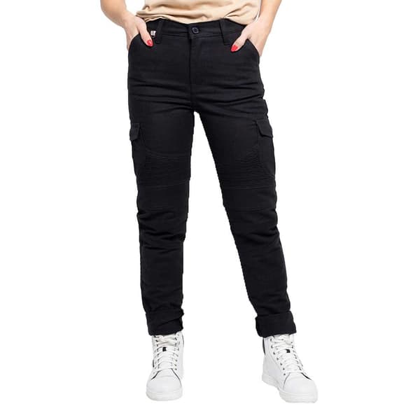 By City Farkut Mixed Slim Iii Musta S Nainen