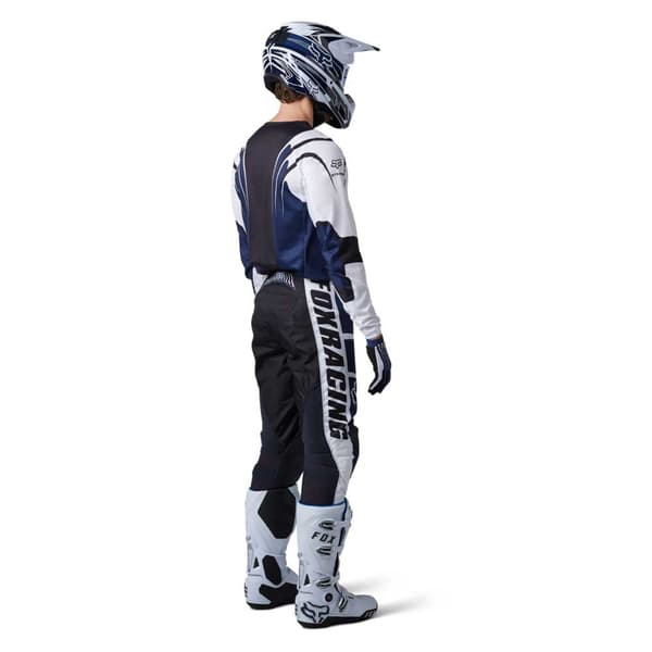 Fox Racing Mx Bukser 180 Goat Strafer Blå 36 Mand