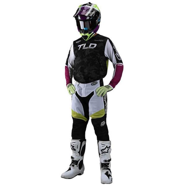 Troy Lee Designs Gp Air Veloce Camo Off-road Bukser Sort 32 Mand