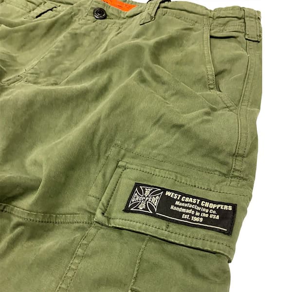 West Coast Choppers M-65 Cargo Housut Vihreä 2XL Mies