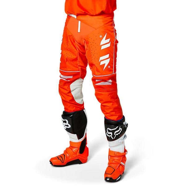 Fox Racing Mx Black Label Veem Terrängbyxor Orange 42 Man