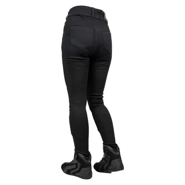 Bull-it Fury Skinny Farkut Musta 38 / Regular Nainen