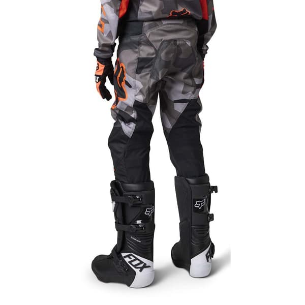 Fox Racing Mx 180 Bnkr Off-road Bukser Grå 8 Years Dreng