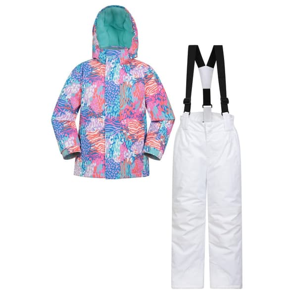 Mountain Warehouse Childrens/Kids Printed Ski Jacket & Trousers