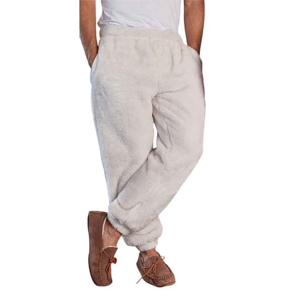 Brand Lab Unisex Vuxen Joggingbyxa i fluffig fleece