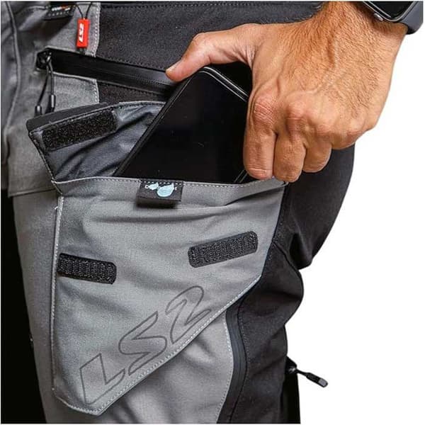 Ls2 Textil Apollo Bukser Grå 5XL Mand