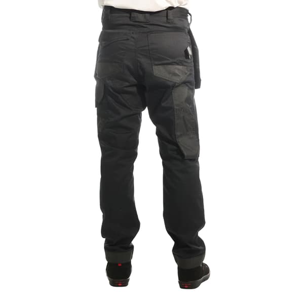 Lee Cooper Mens Stretch Knee Pad Cargo Trousers