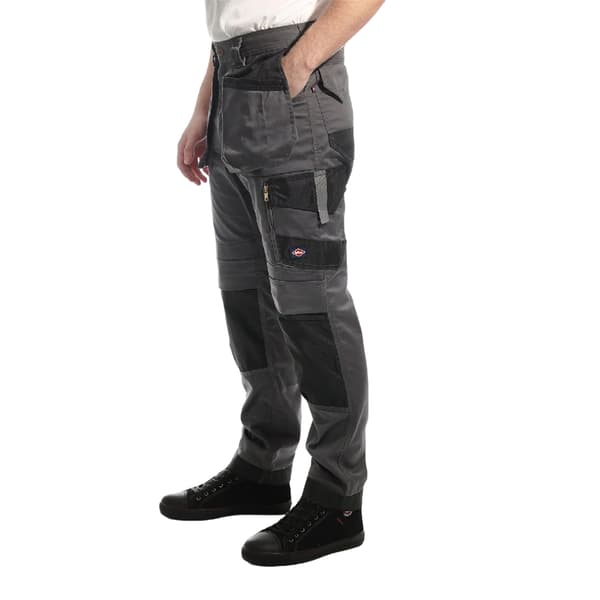 Lee Cooper Mens Stretch Knee Pad Cargo Trousers