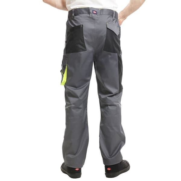 Lee Cooper Mens Reflective Holster Pocket Work Cargo Trousers