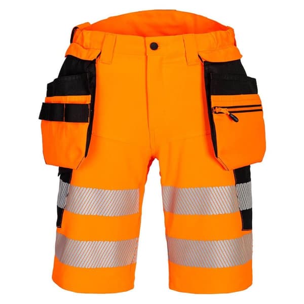 Portwest Unisex Adult DX4 Hi-Vis Holster Pocket Safety Shorts